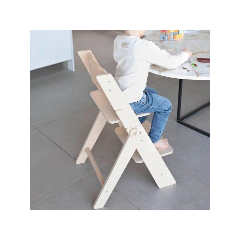 Silla de madera evolutiva infantil y plegable - Montessori Busykids