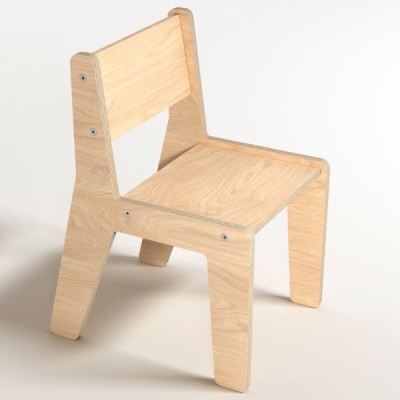 Silla de madera infantil Montessori Busykids