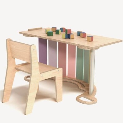 Silla de madera infantil Montessori Busykids