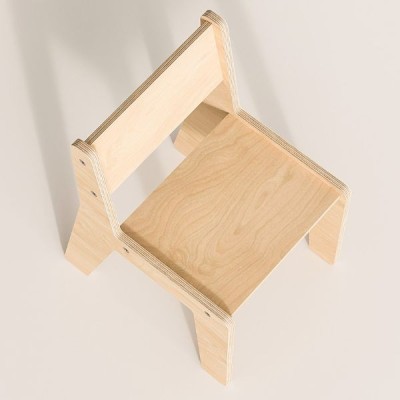 Silla de madera infantil Montessori Busykids