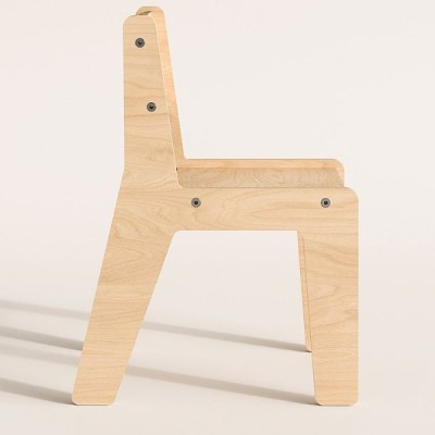 Silla de madera infantil Montessori Busykids