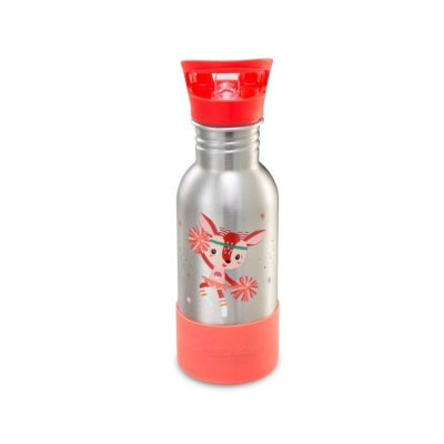 Botella infantil Acero inoxidable 600 ml con vaso Lilliputiens