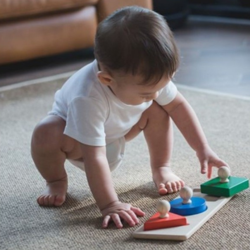 Encaje Figuras Geométricas: Juego de Motricidad Fina y Coordinación Mano-Ojo TocToys