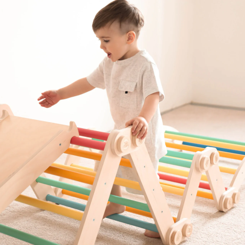 Gran Set XL de Escalada Inclinable Infantil Busykids