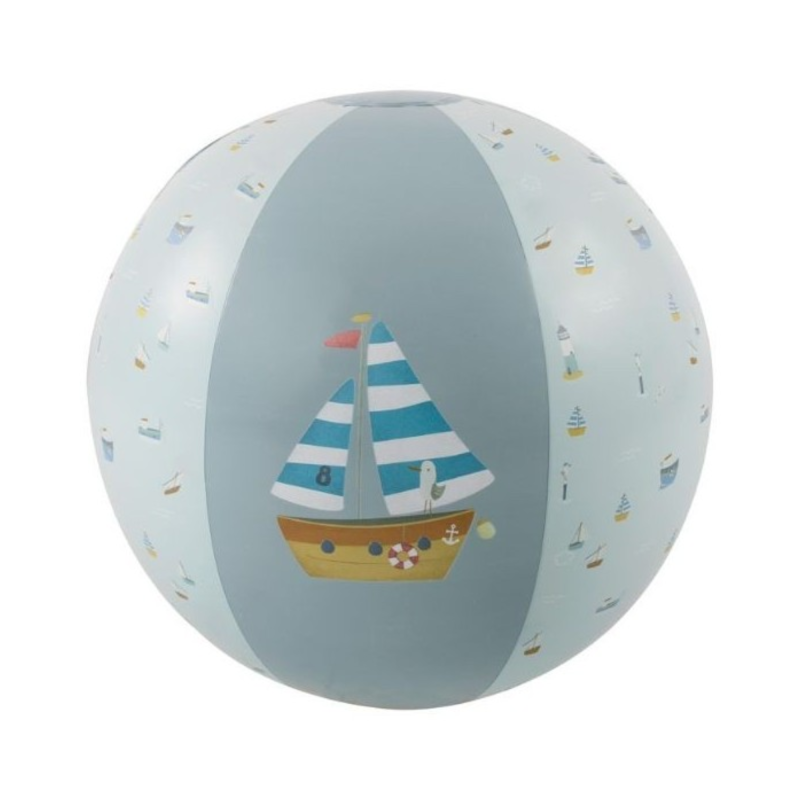 Pelota de Playa Sailors Bay 35 cm Little Dutch - ¡Diversión acuática para los más pequeños! TocToys