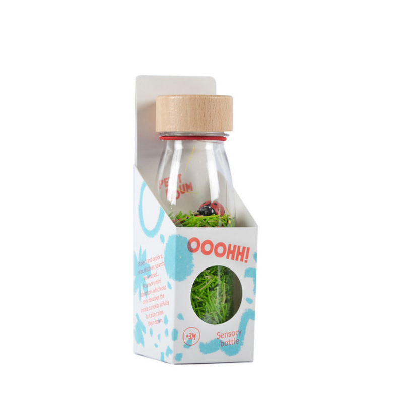 Botella Sensorial Sonidos Mariquitas Petit Boum