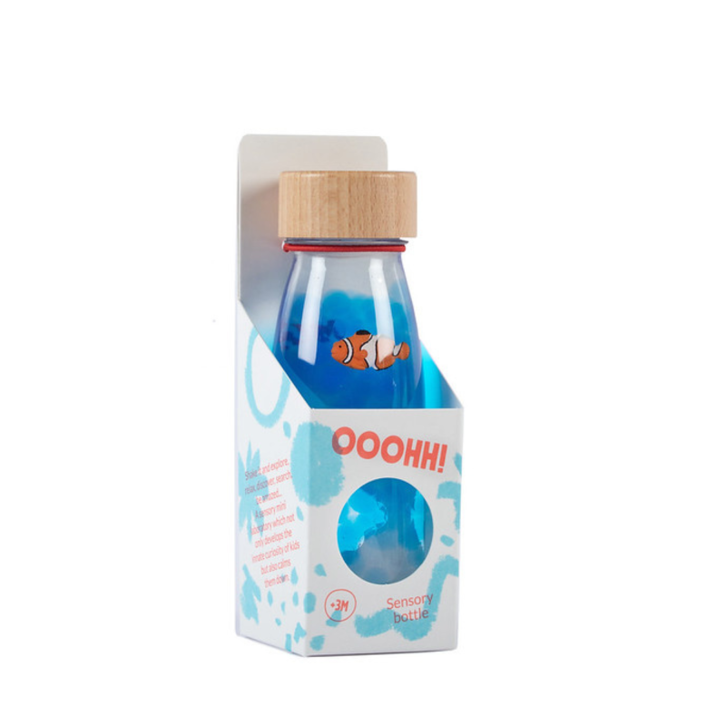 Botella Sensorial Sonidos Pez - Petit Boum Petit Boum