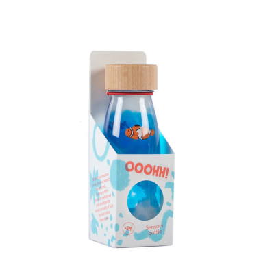 Botella Sensorial Sonidos Pez Petit Boum