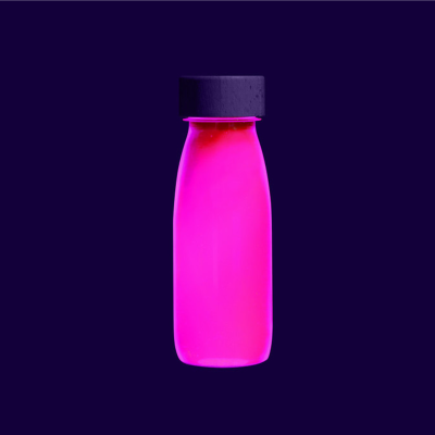 Botella Sensorial Fosforescente Rosa - Petit Boum Petit Boum