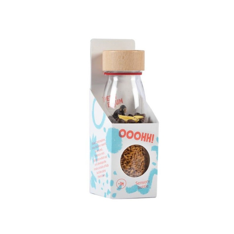 Botella Sensorial Sonidos Mono - Monkey Petit Boum Petit Boum